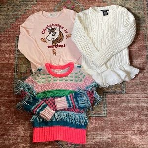 Tahari H&M Cat&Jack bundle sweaters
